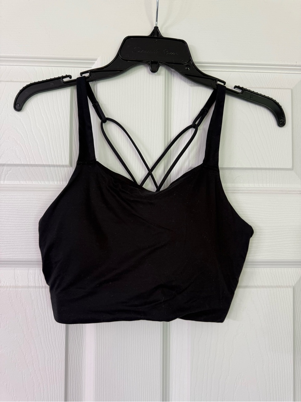 Nike Black Cross-Back Sports Bra